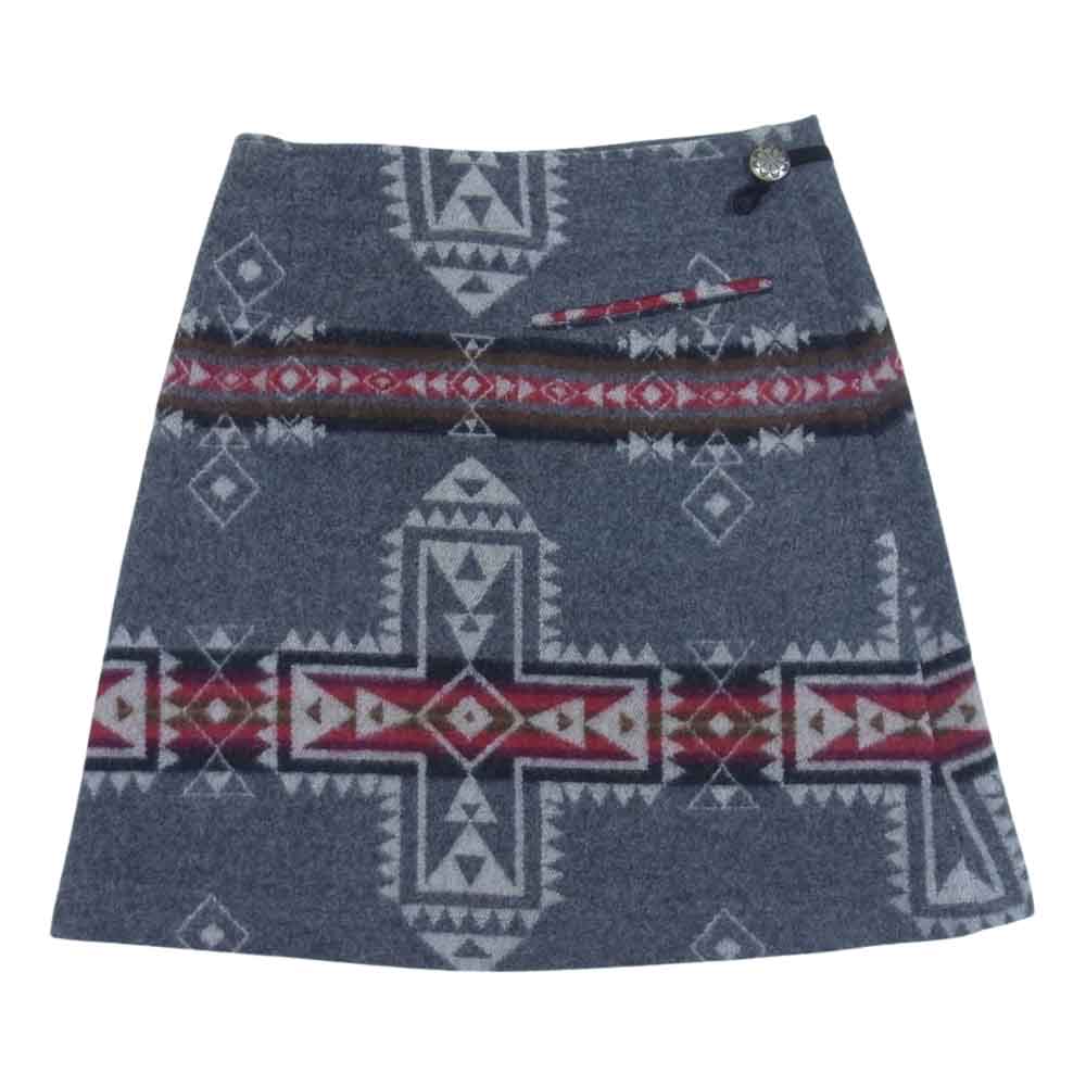 PENDLETON ペンドルトン スカート ウール ラップ スカート グレー系 S