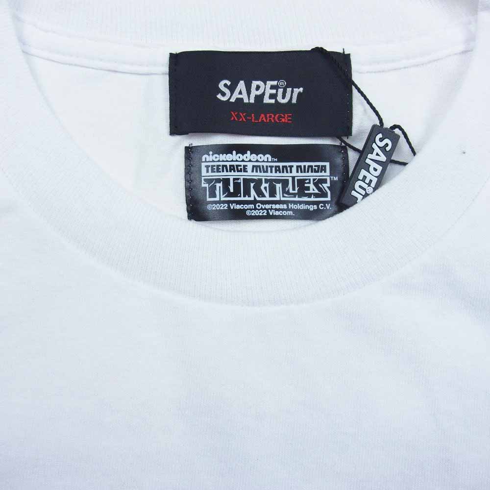 サプール SAPEur スウェット A0022-077 TURTLES タートルズ プリント T