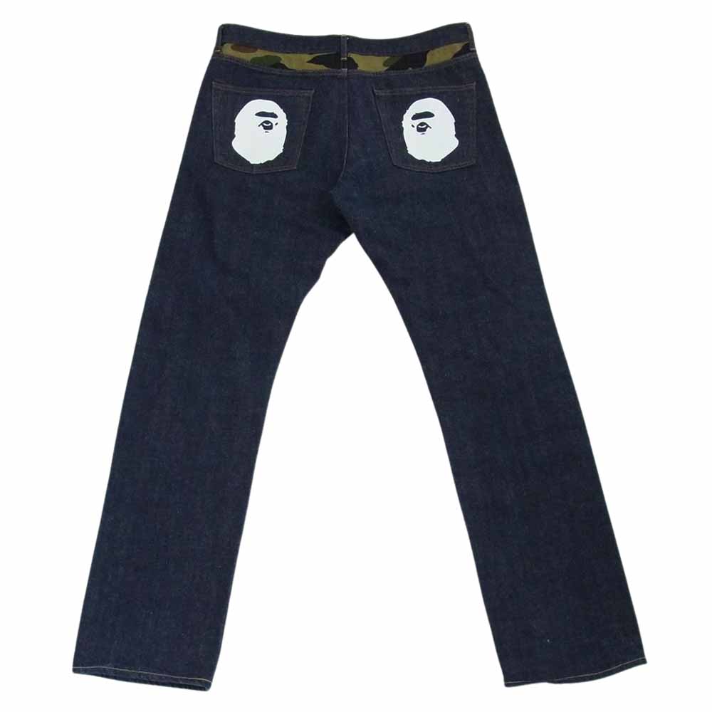 A BATHING APE アベイシングエイプ デニムパンツ 2008 TYPE-05 SLIM