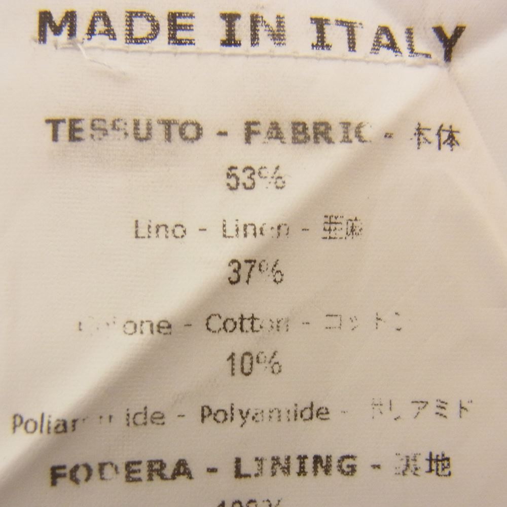 デペトリロ De Petrillo ジャケット イタリア製 リネン混 テーラードジャケット ベージュ系 44 De Petrillo  USED/古着（その他アウター）｜De PetrilloのUSED/古着通販サイト SMASELL（スマセル）