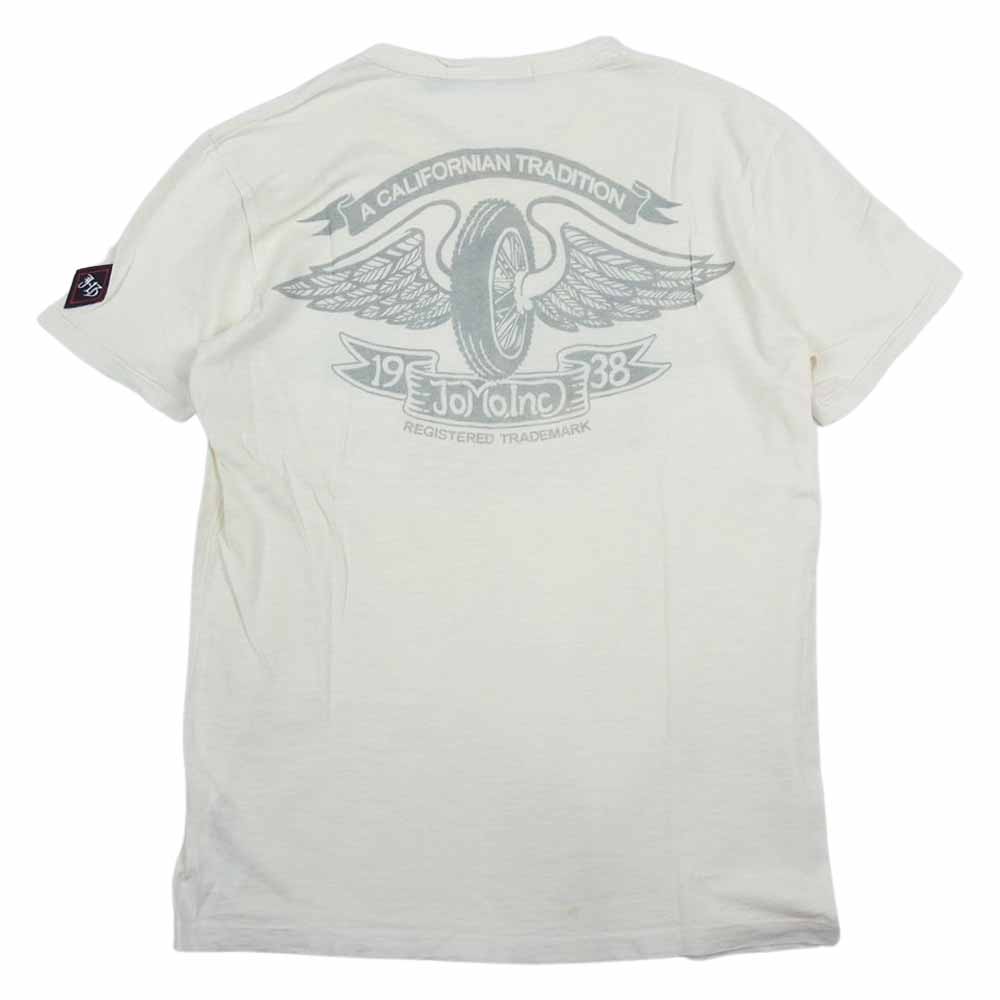 ハーレー☆新品 Johnson Motors ジョンソンモータース Tシャツ 白/L ...