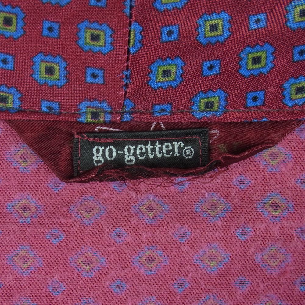 ゴーゲッター GO GETTER 長袖シャツ REMAKE PAJAMA ZIP UP SHIRT