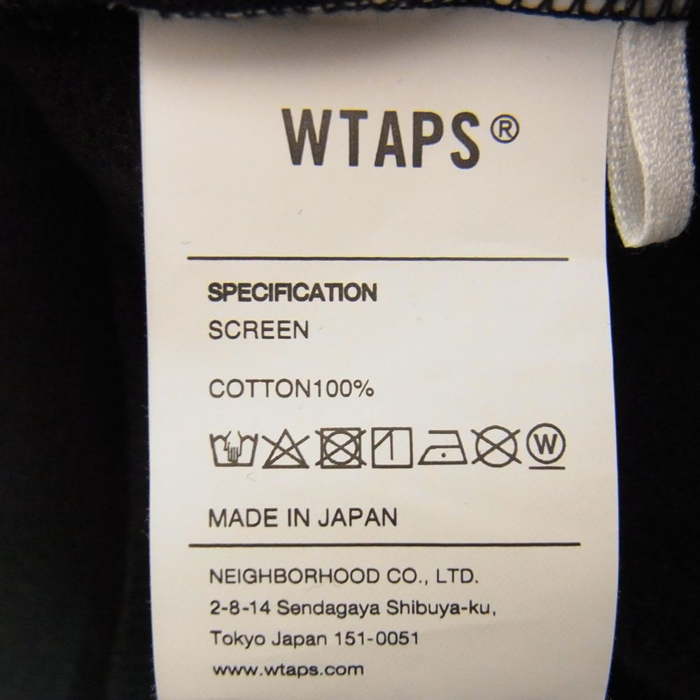 WTAPS ダブルタップス パーカー 21AW Urban Territory Hoodie プリント