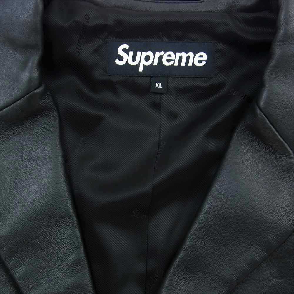 Supreme シュプリーム テーラードジャケット Leather Blazer レザー