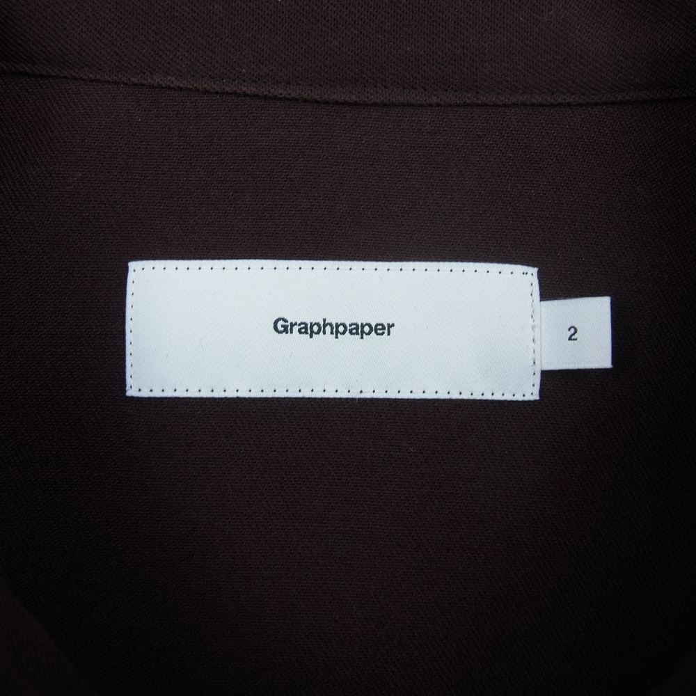 GRAPHPAPER グラフペーパー 長袖シャツ 19AW GM194-50513 Lechoppe