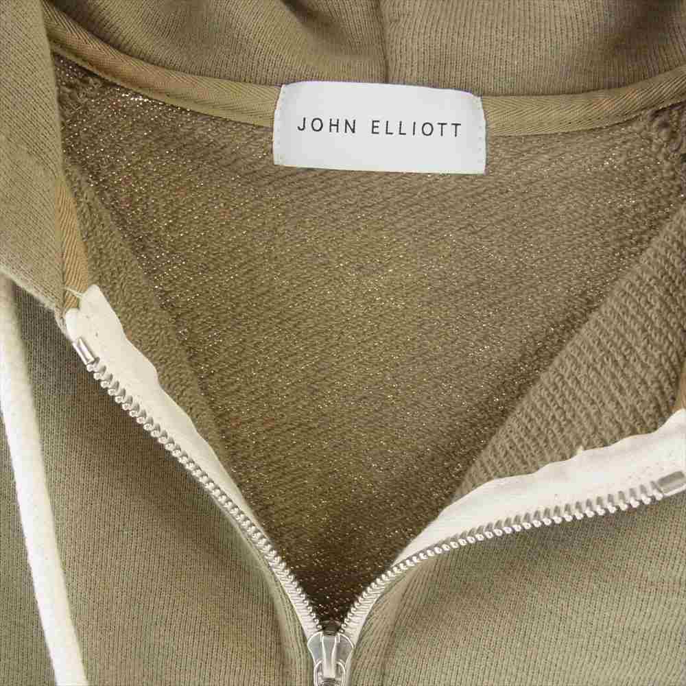 ジョン エリオット John Elliott パーカー フルジップ スウェット