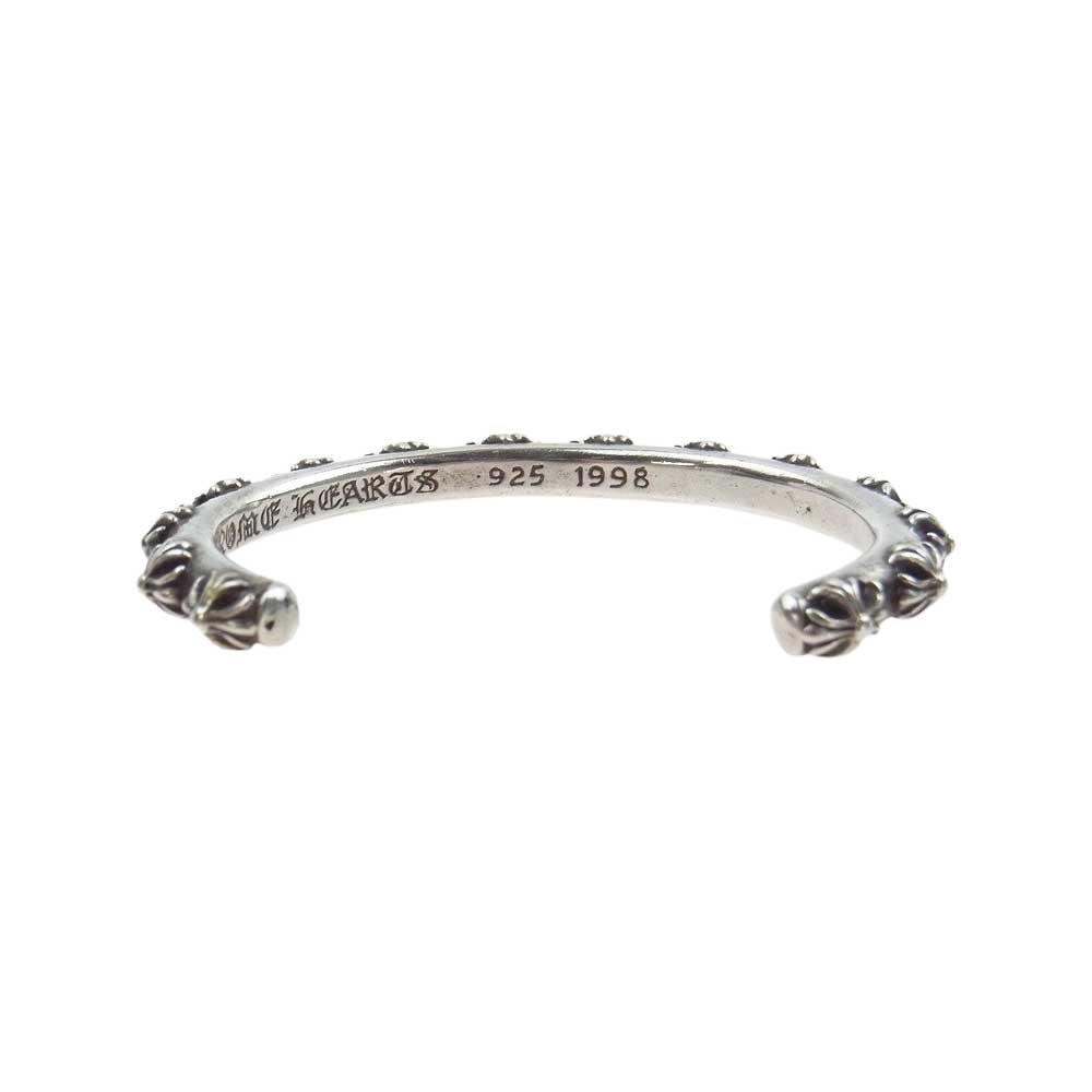 お徳用 クロムハーツ Chrome Hearts BANGLE CROSS クロスバンド