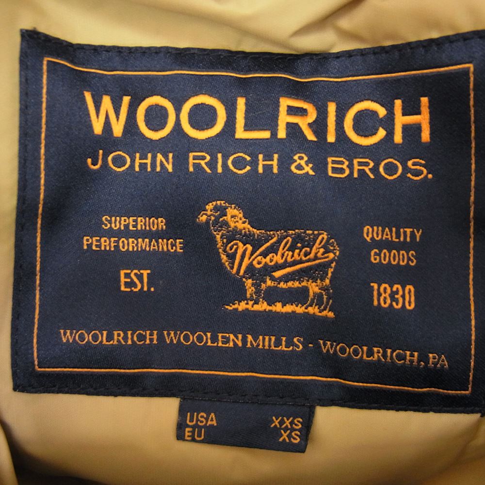 WOOLRICH ウールリッチ 1602160 ARCTIC PARKA アークテック パーカー ダウン ジャケット ネイビー系 XS