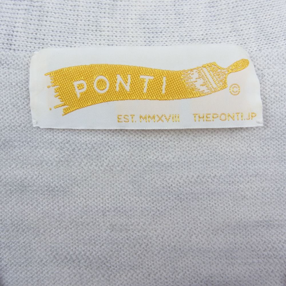 ポンティ PONTI カーディガン ニット カーディガン グレー系 F｜PONTI