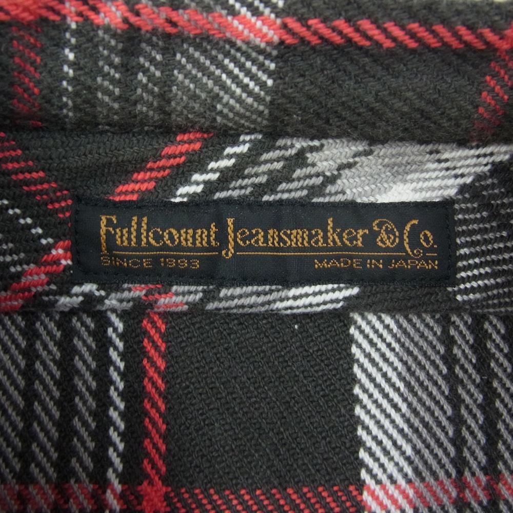 FULLCOUNT フルカウント 長袖シャツ 4004 ORIGINAL CHECK NEL SHIRTS