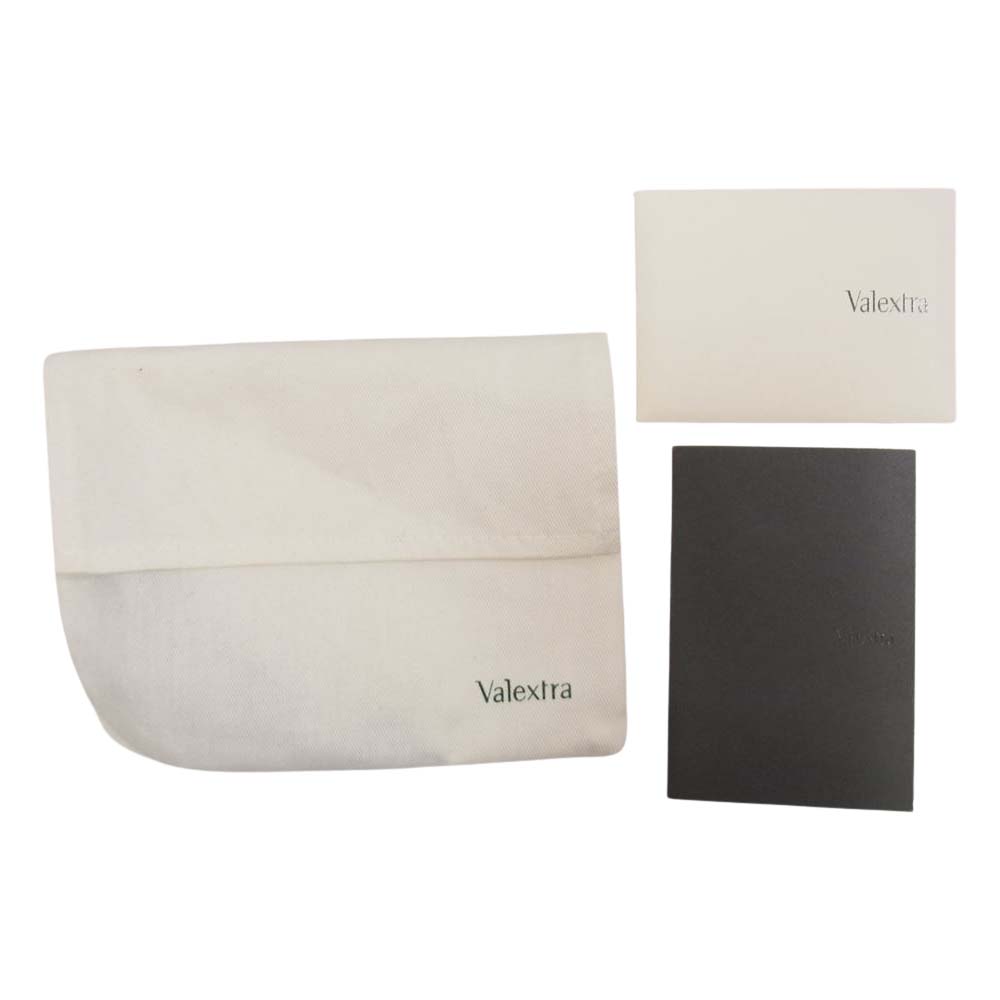 ヴァレクストラ Valextra その他アクセサリー 2つ折りカード入れ ジップ アラウンド カードケース オフホワイト系