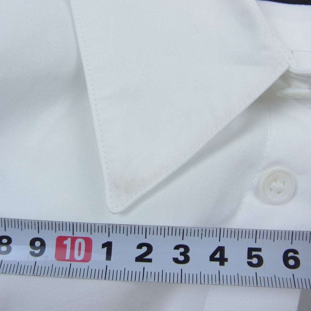ヨウジヤマモト コスチュームドオム Yohji Yamamoto COSTUME D'HOMME 長袖シャツ 20AW HR-B83-050  SUITS BROAD REGULAR SHIRT Y-CDM ブロード ドレスシャツ ホワイト系 4