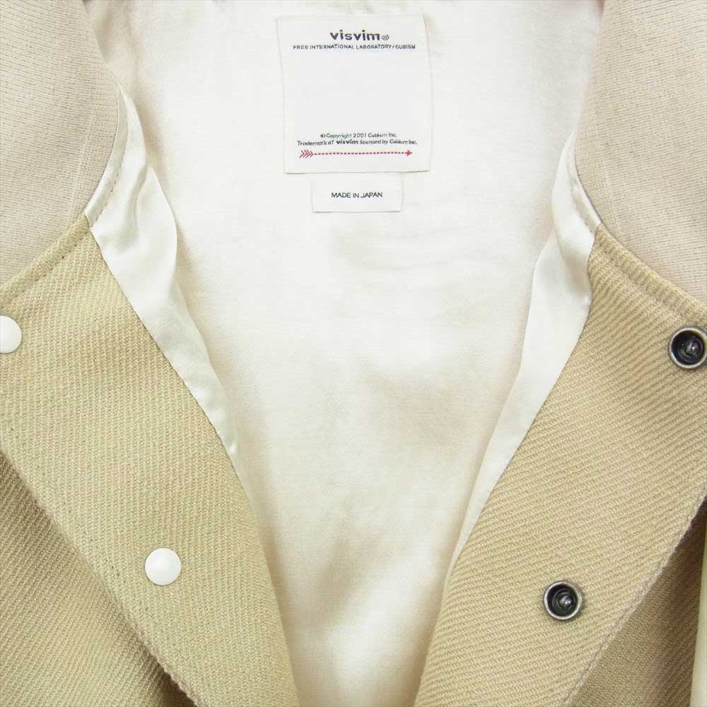 VISVIM ビズビム ジャケット 20AW 0120205013021 VARSITY SB JKT WOOL