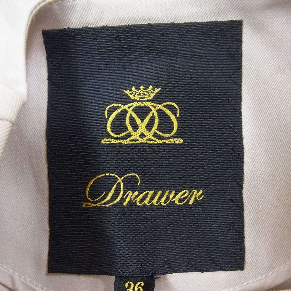 Drawer ドゥロワー ワンピース 6525-299-0780 2021年モデル コットン