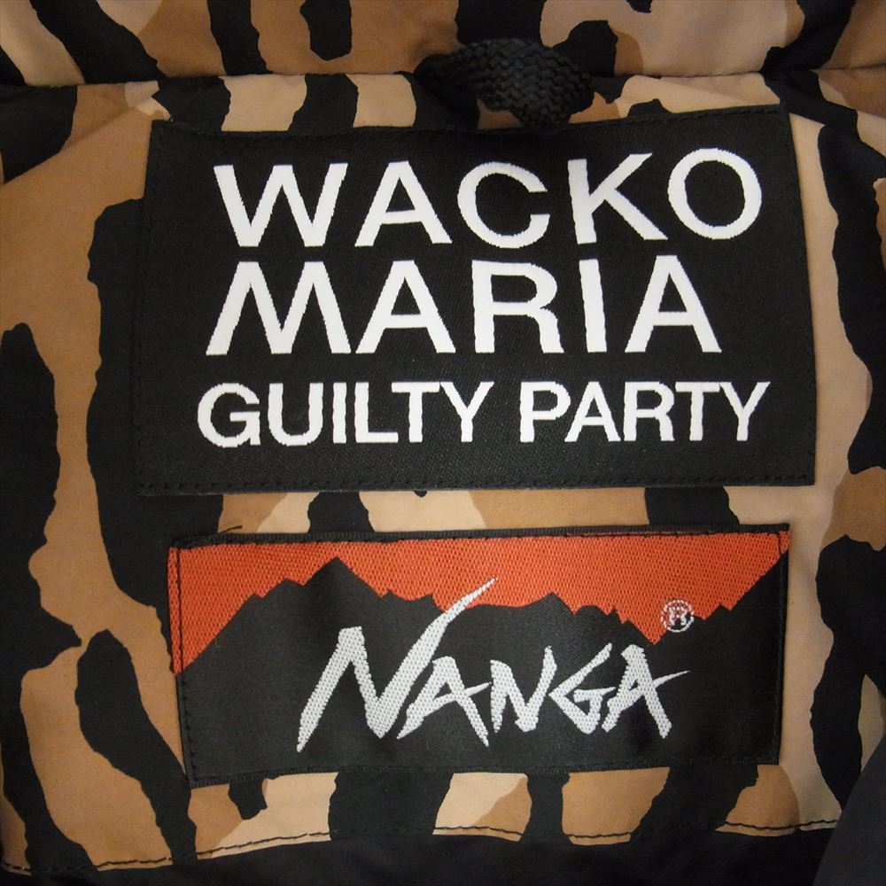 WACKO MARIA ワコマリア ダウンジャケット 21AW 21FW-WMO-NA05 NANGA