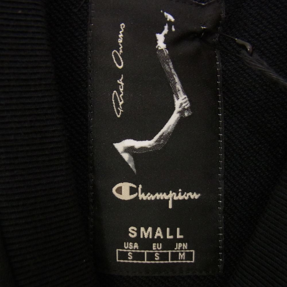 Rick Owens リックオウエンス スウェット Champion チャンピオン