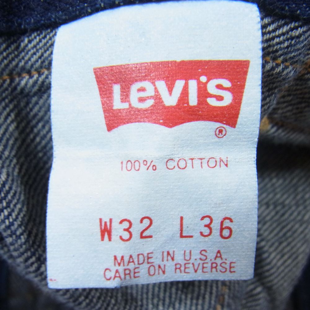 Levi's リーバイス デニムパンツ USA製 125周年モデル 裏刻印555 片