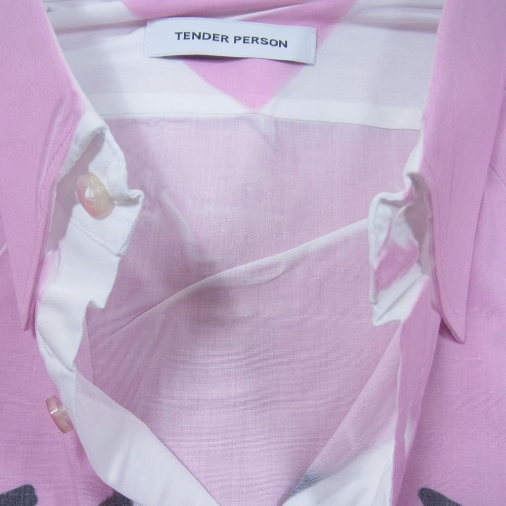 tender person 22ss シャツ