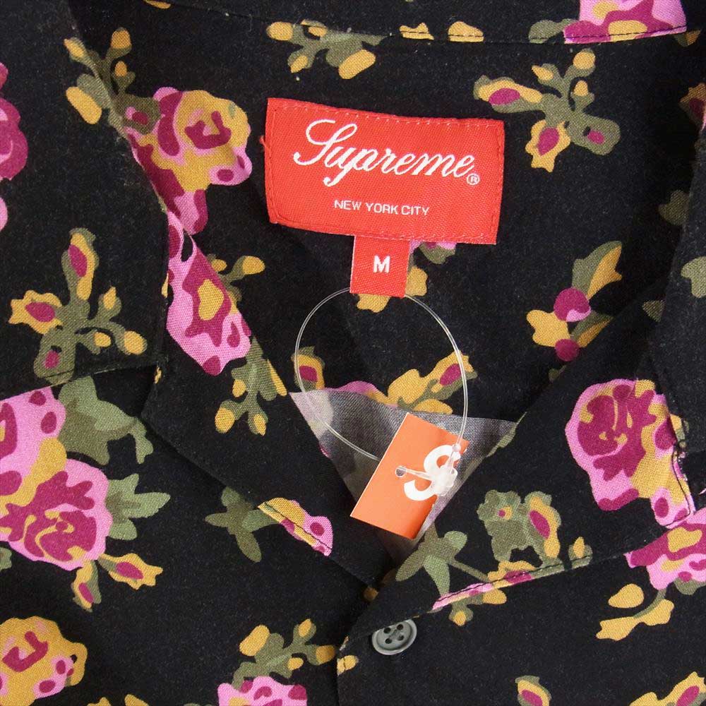 supreme floral rayon S/S shirt シュプリーム