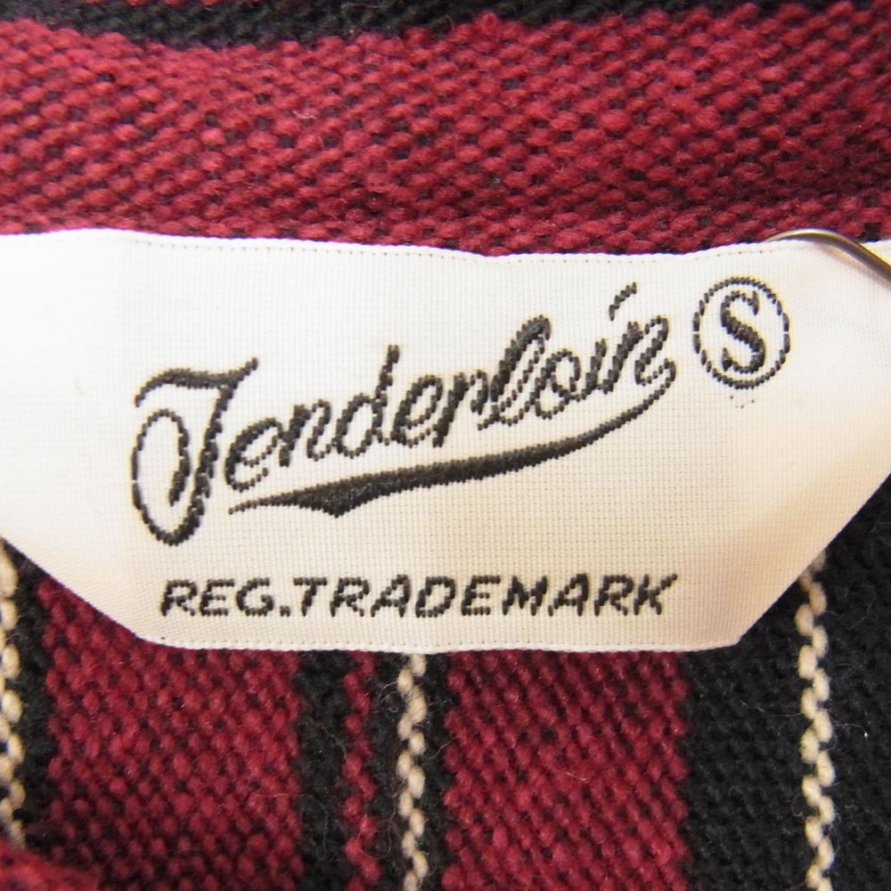 TENDERLOIN テンダーロイン 長袖シャツ GTM STAND SHT BURGUNDY