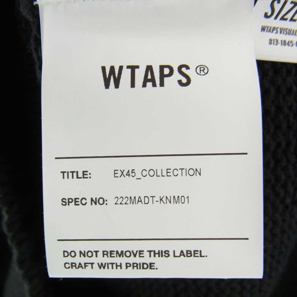 WTAPS ダブルタップス ニット 22AW 222MADT-KNM01 DITCH VEST ニット