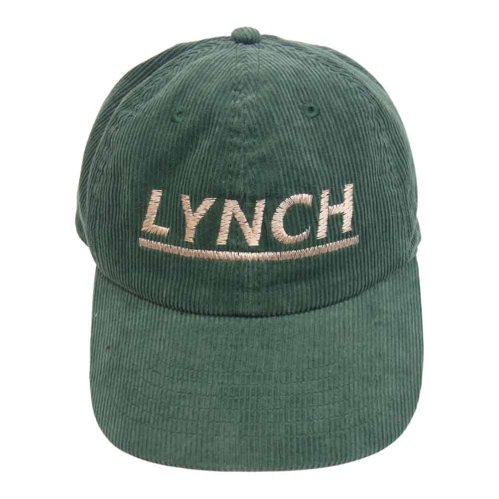 LYNCH SILVERSMITH リンチシルバースミス 帽子 ロゴ刺繍 コーデユロイ