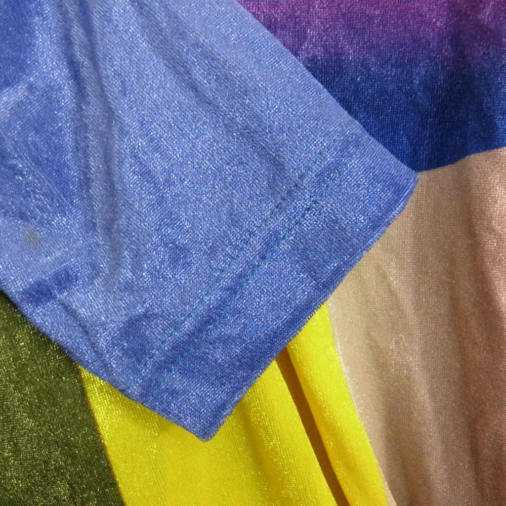 ISSEY MIYAKE イッセイミヤケ ジャケット IM73-JK018 ベロア ハーフジップ カットソー 長袖 マルチカラー系 M