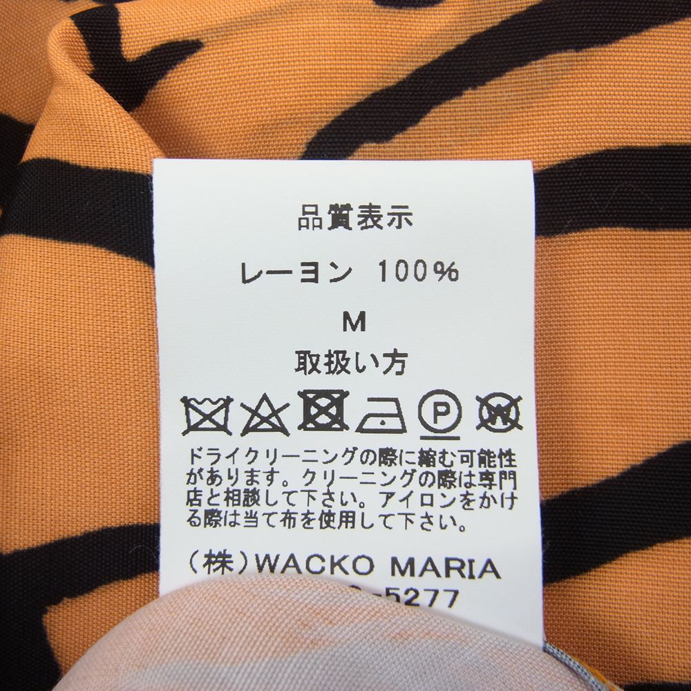 WACKO MARIA ワコマリア 半袖シャツ 22SS WM-HI27 × TIM LEHI ティム