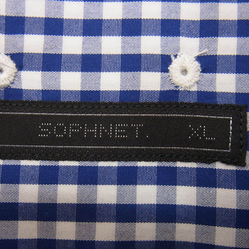 SOPHNET. ソフネット 半袖シャツ SOPH-200047 PATCH WORK REGULAR