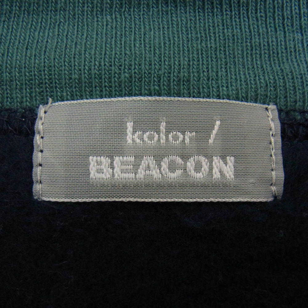 カラー ビーコン kolor BEACON スウェット 22AW 22WBM-T02231 Pullover