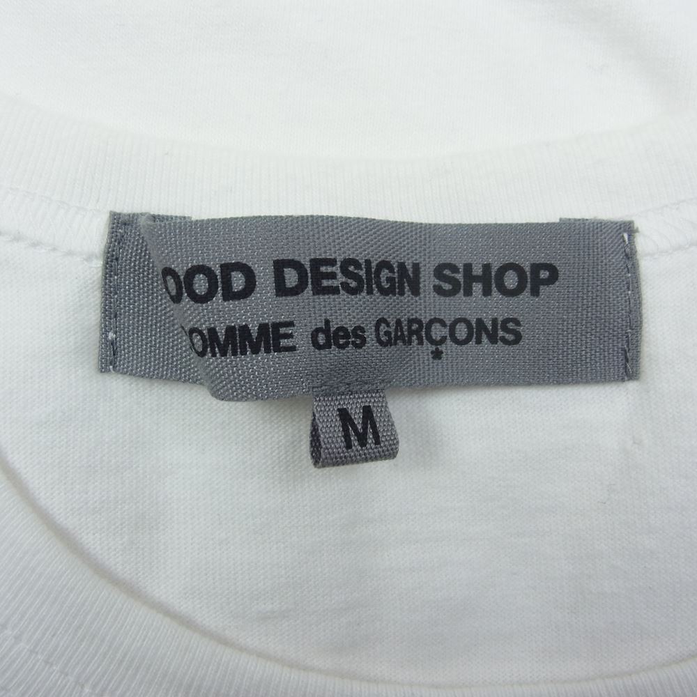 COMME des GARCONS コムデギャルソン Ｔシャツ IH-T009 GOOD DESIGN SHOP グッドデザインショップ CDG  ロゴプリント 半袖 Tシャツ ホワイト系 M