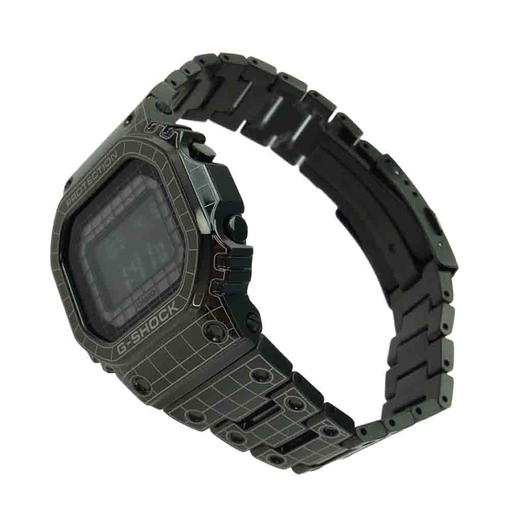 CASIO G-SHOCK カシオ ジーショック 時計 GMW-B5000CS-1JR TIME TUNNEL フルメタル スクエア グリッドトンネル  ブラック系【極上美品】