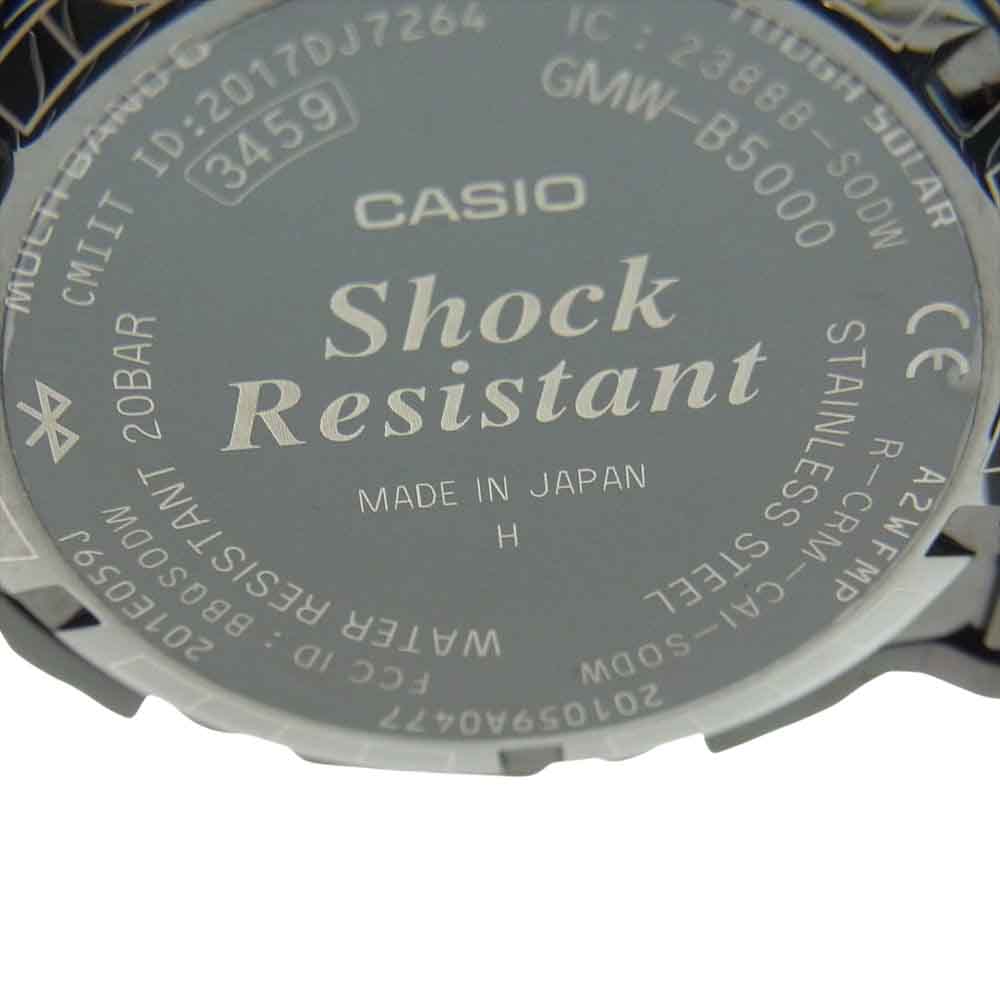 CASIO G-SHOCK カシオ ジーショック 時計 GMW-B5000CS-1JR TIME TUNNEL フルメタル スクエア グリッドトンネル  ブラック系【極上美品】