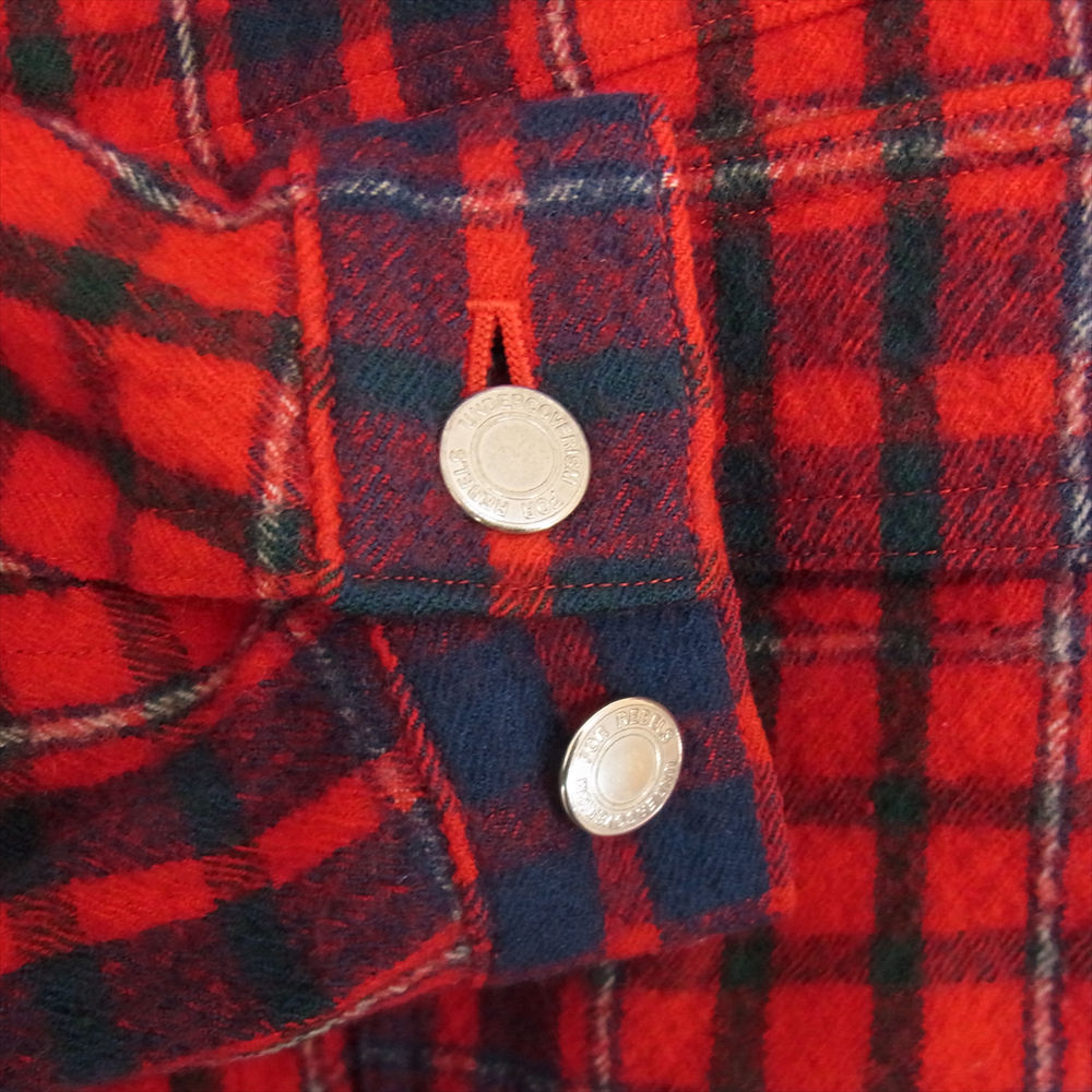 undercover flannel shirt jacket アンダーカバー