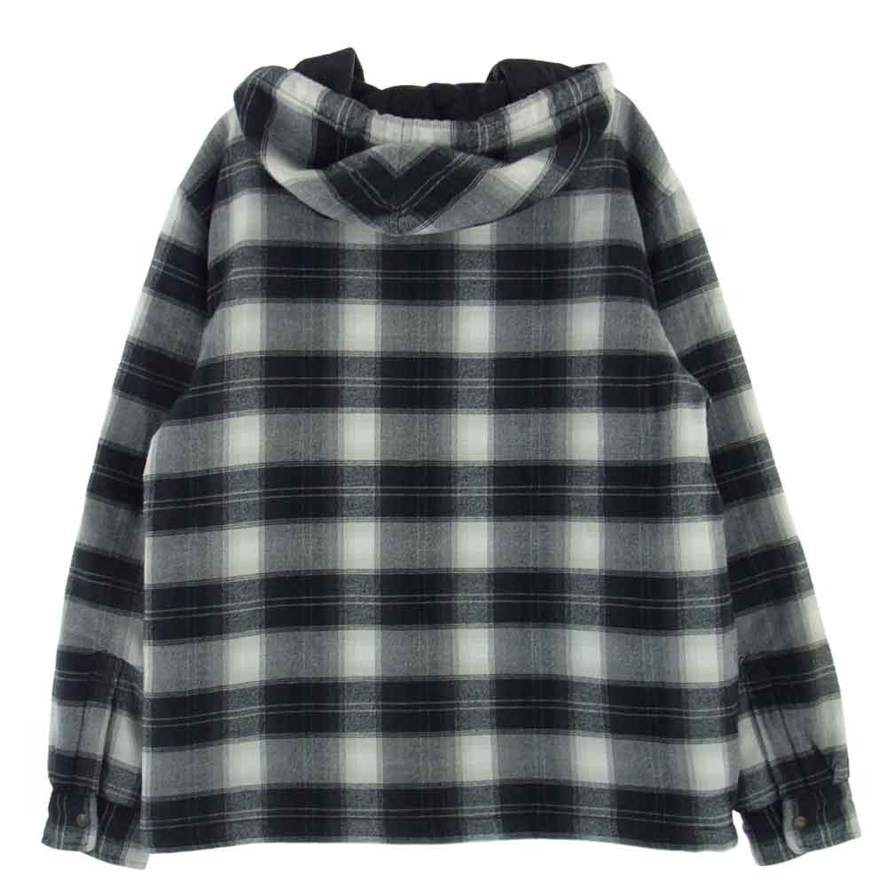 Supreme シュプリーム ジャケット 19AW Quilted Hooded Plaid Shirt