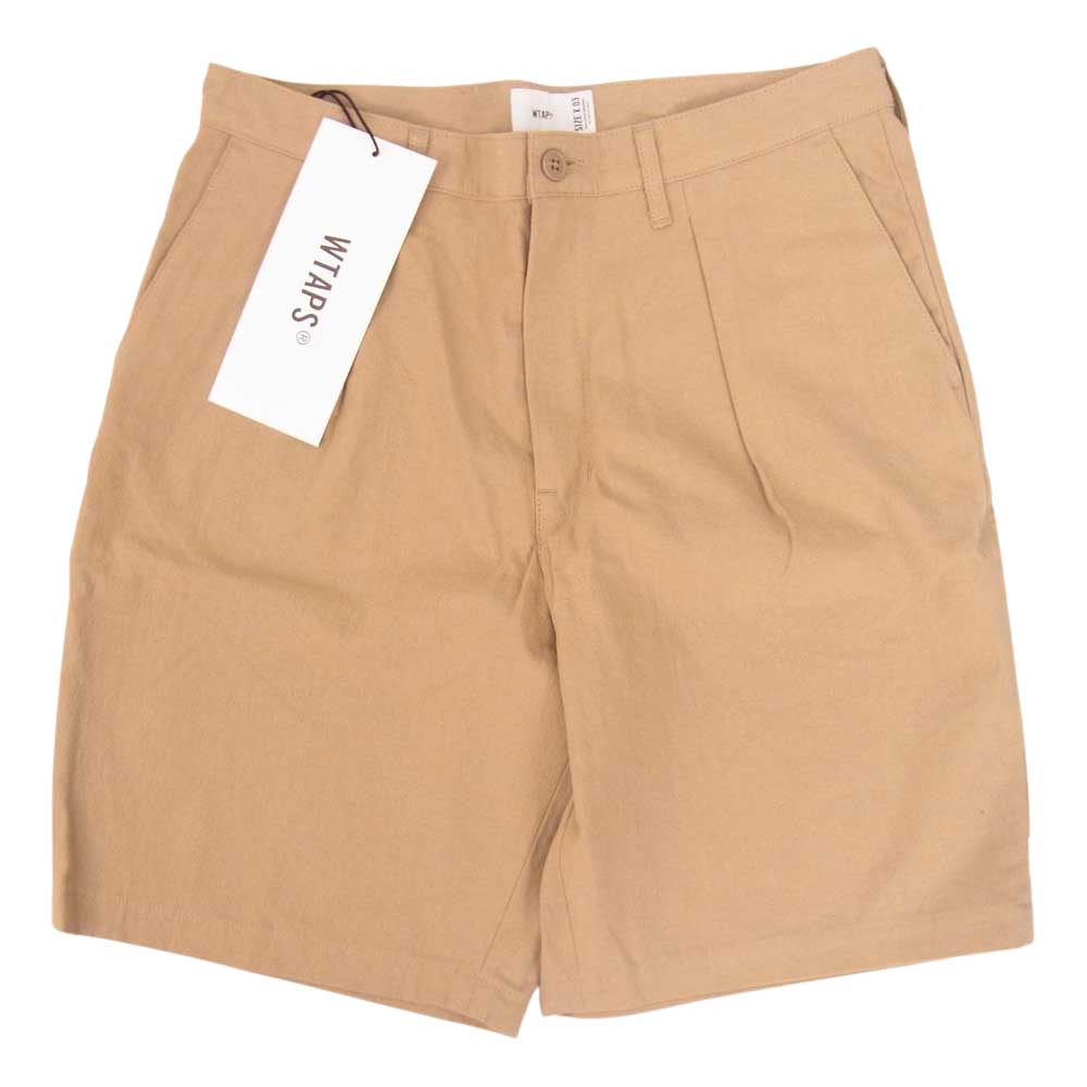 WTAPS ダブルタップス TUCK 02 SHORTS ショーツ ベージュ S | tspea.org