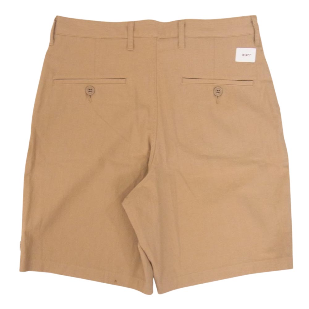 WTAPS ダブルタップス TUCK 02 SHORTS ショーツ ベージュ S | tspea.org