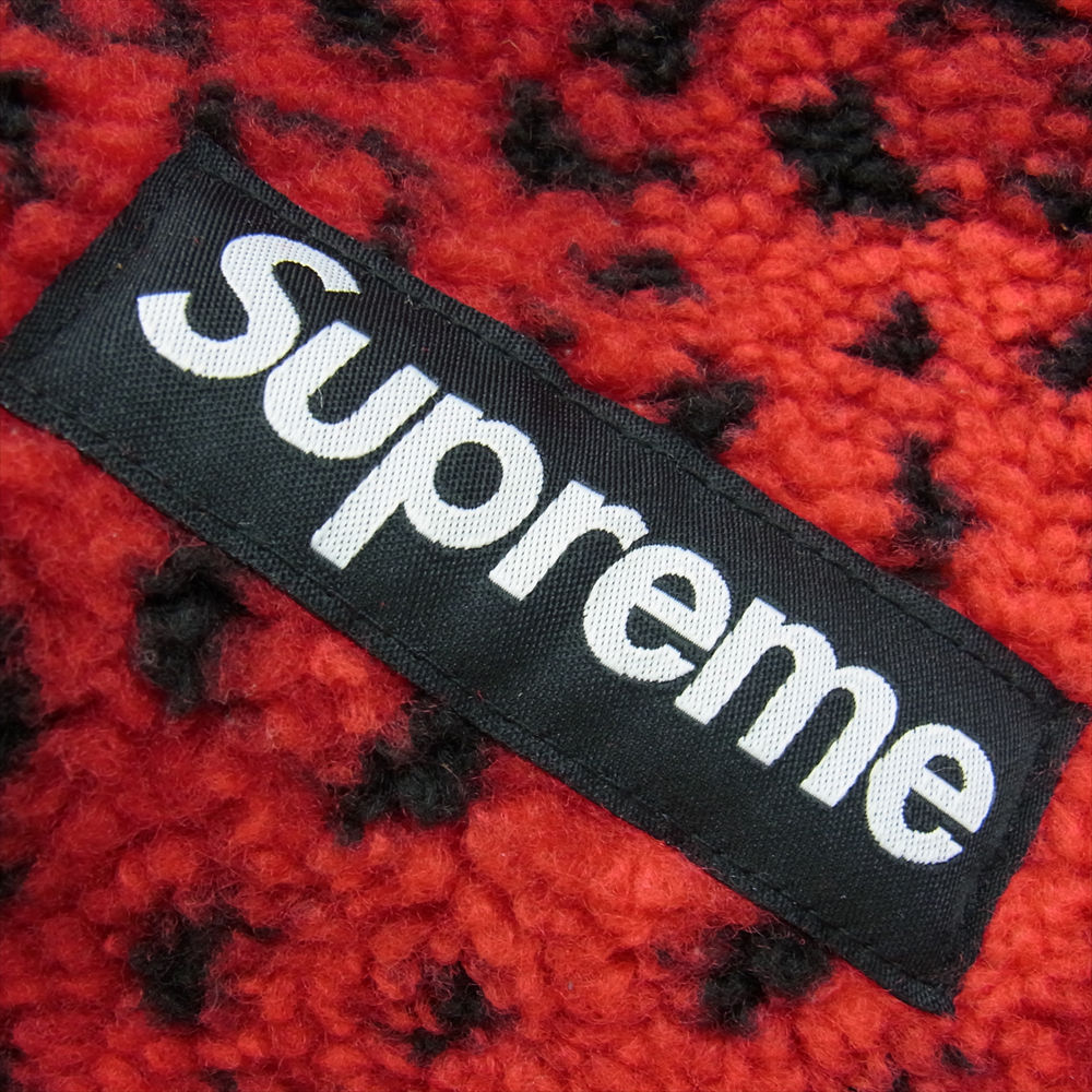 Supreme シュプリーム バックパック 17AW Leopard Fleece Backpack