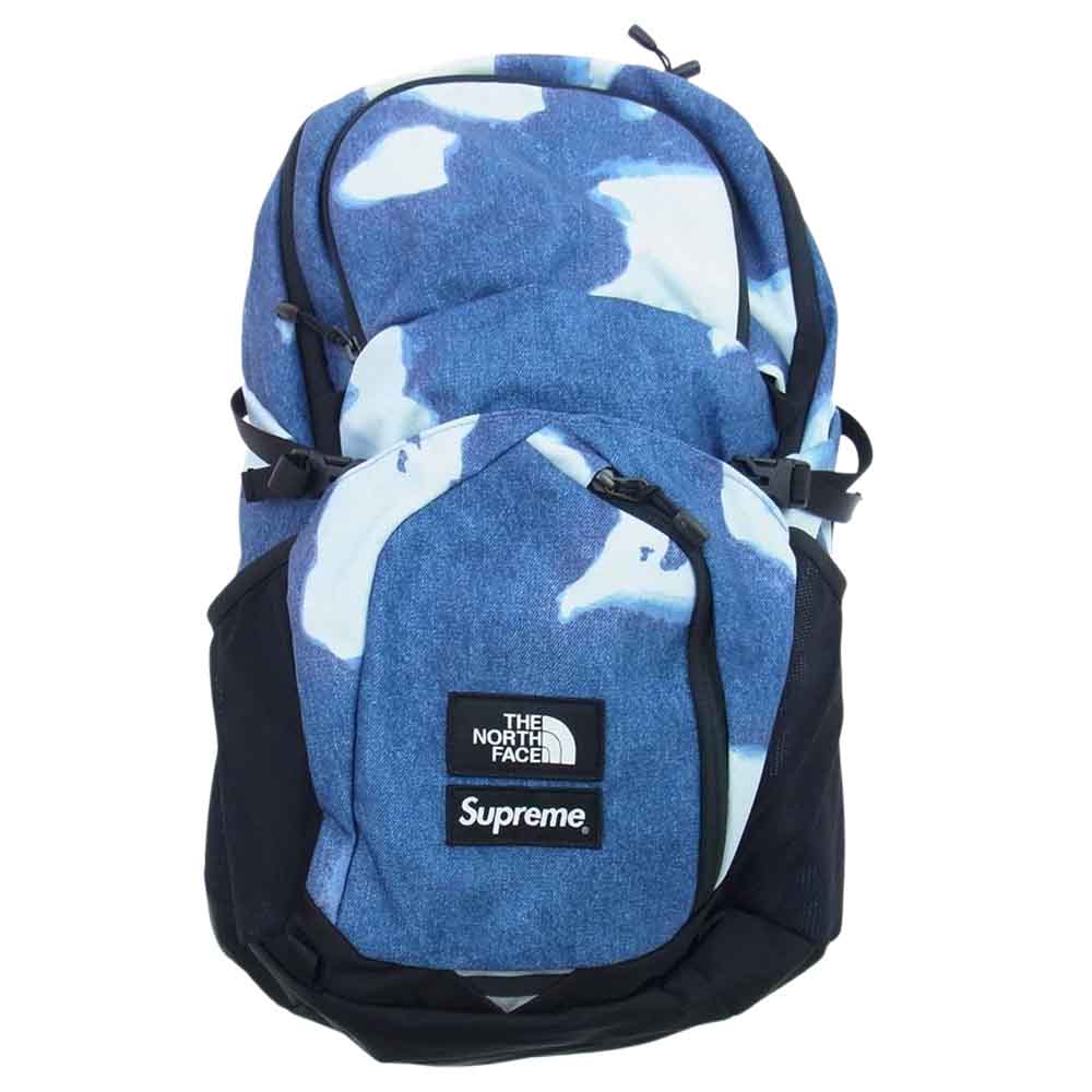 Supreme×The North Face デニムプリントバックパック 美品