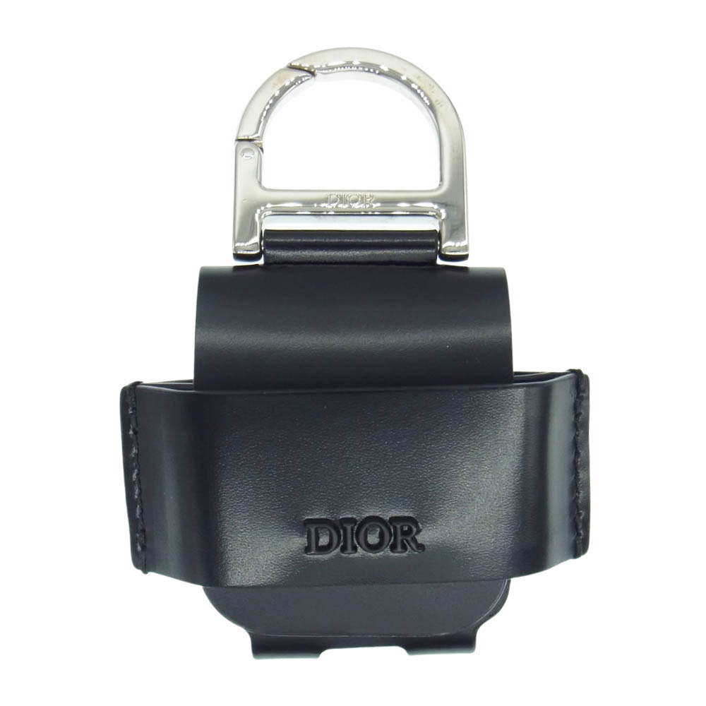 Dior ディオール その他アクセサリー AirPods エアーポッズ レザー ケース ブラック系【美品】