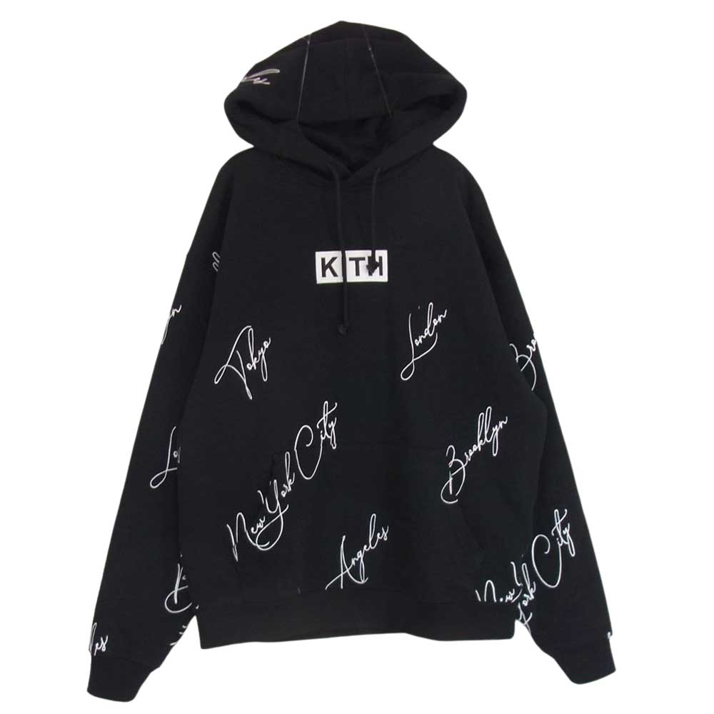 キス KITH パーカー 21AW KHM030347-001 City Script Hoodie シティー