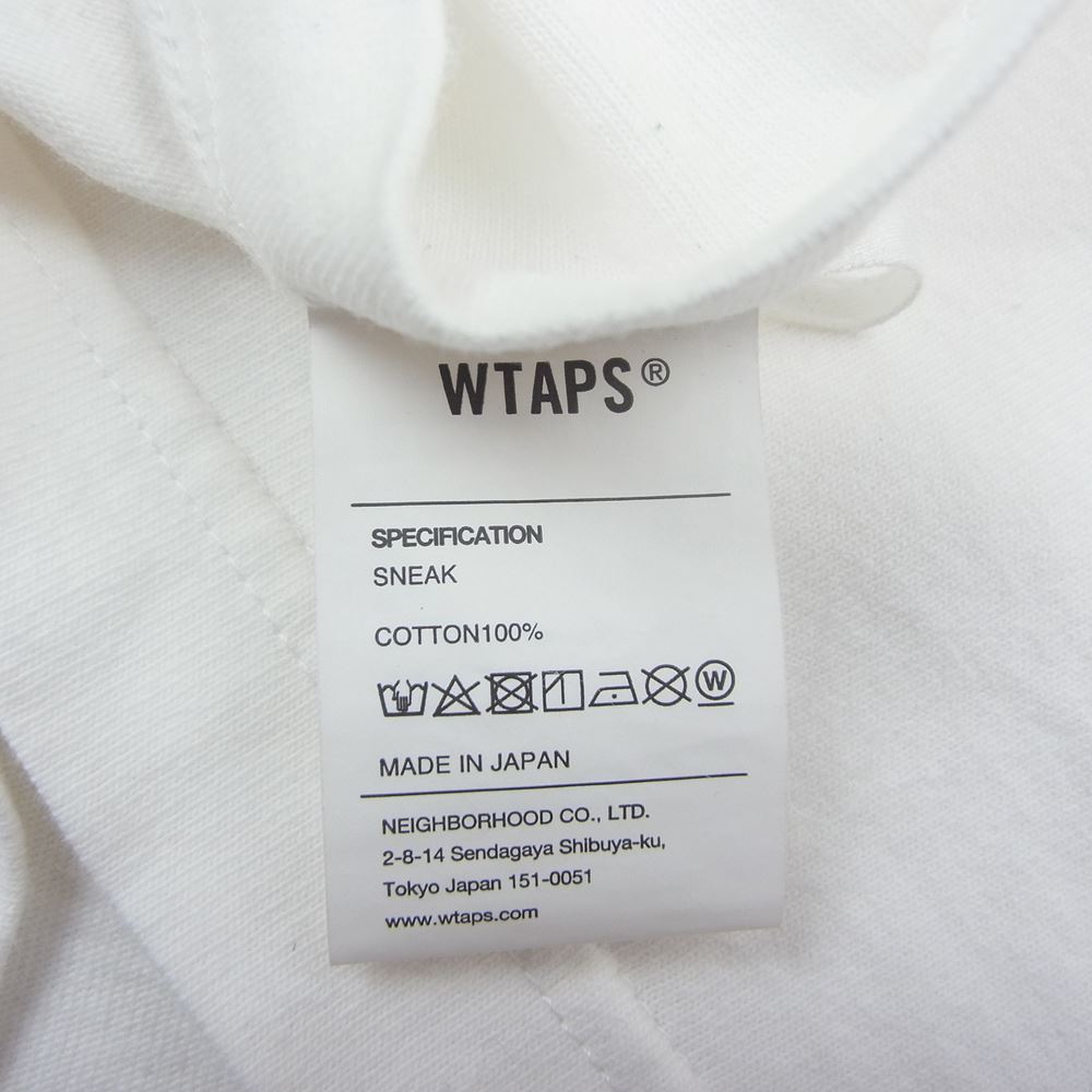 WTAPS ダブルタップス Ｔシャツ 22SS 221ATDT-STM08S LLW / SS