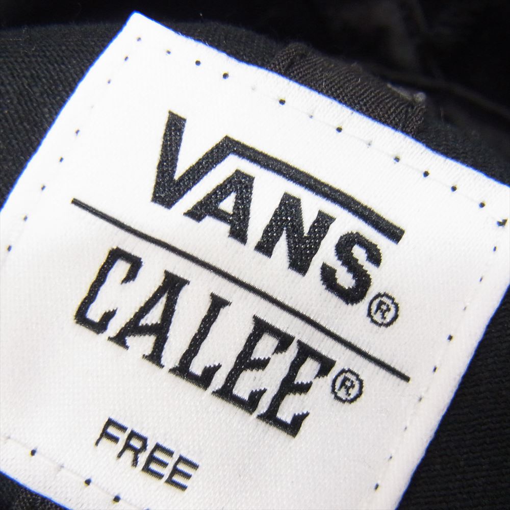 CALEE キャリー 帽子 22AW CL-002VANS 122C1160199 VANS FOL Wappen