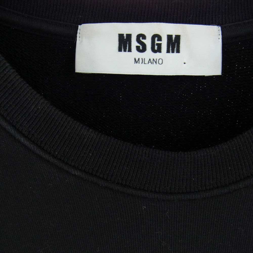 MSGM エムエスジーエム スウェット 2640MM68 BOX LOGO SWEAT ボックス