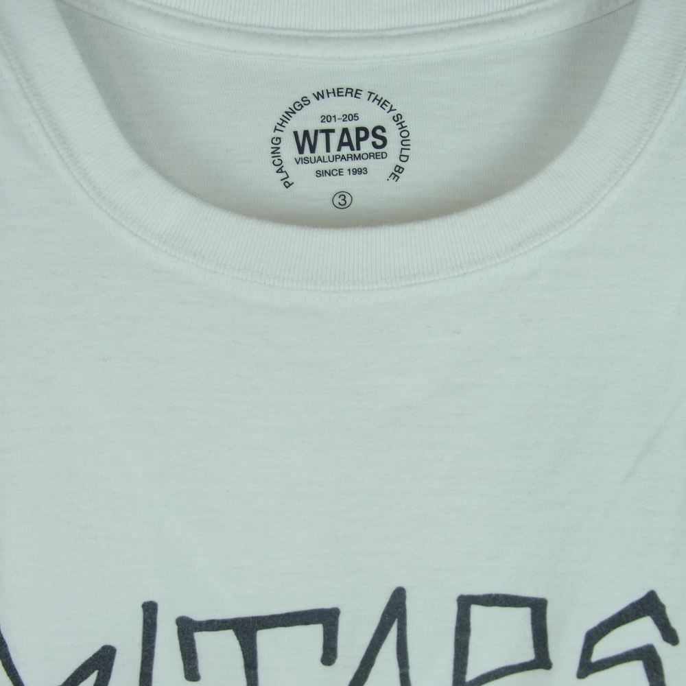 WTAPS ダブルタップス 半袖Ｔシャツ ロゴ プリント 半袖 Tシャツ