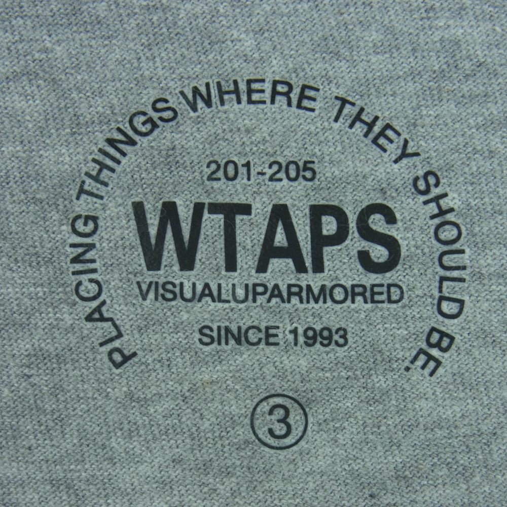 WTAPS ダブルタップス 半袖Ｔシャツ 16SS BRACKET / TEE. SS SPOT ITEM