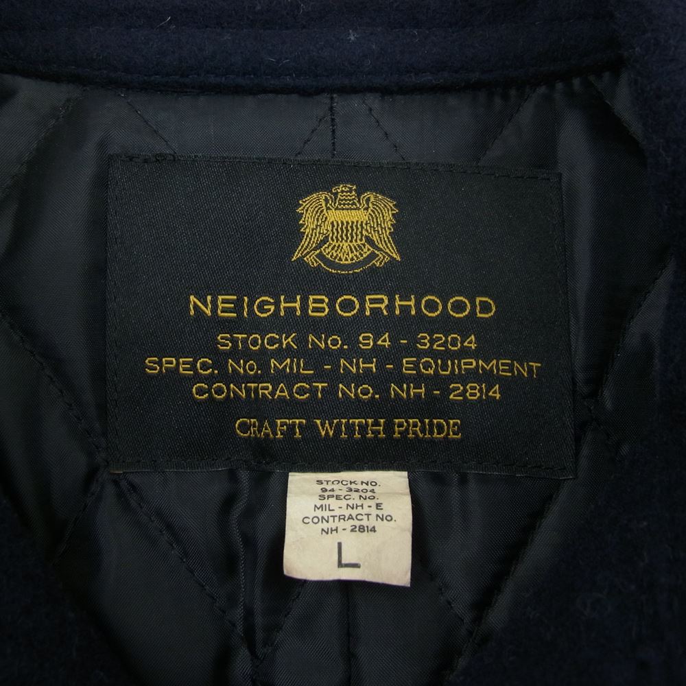 NEIGHBORHOOD ネイバーフッド ピーコート 15AW 152AQNH-JKM01 15AW P