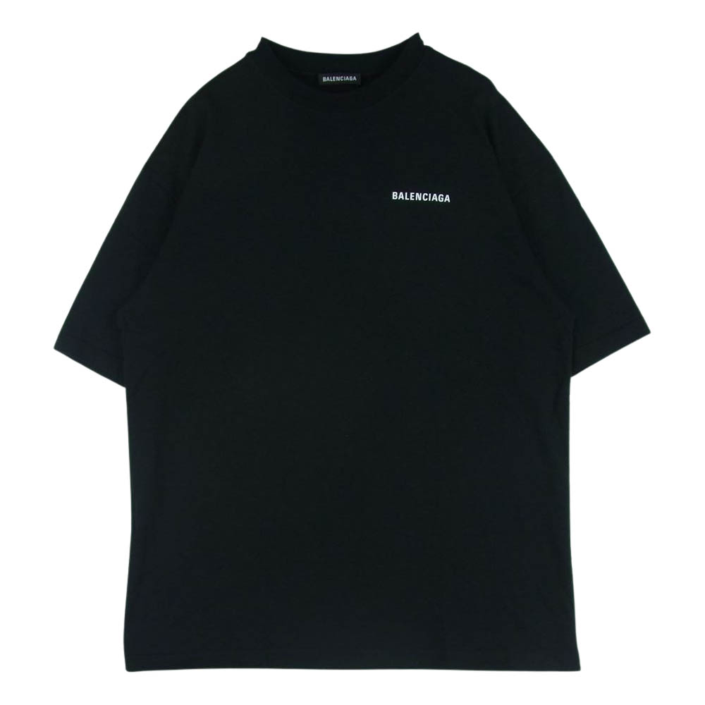 BALENCIAGA バレンシアガ 半袖Ｔシャツ 21SS 612966 TIVG5 UNISEX LOGO