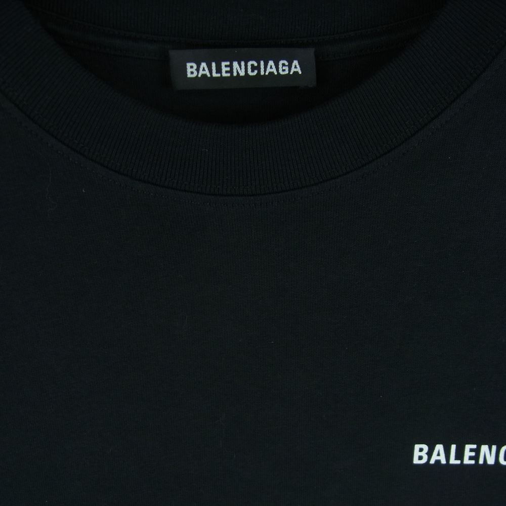 BALENCIAGA バレンシアガ 半袖Ｔシャツ 21SS 612966 TIVG5 UNISEX LOGO