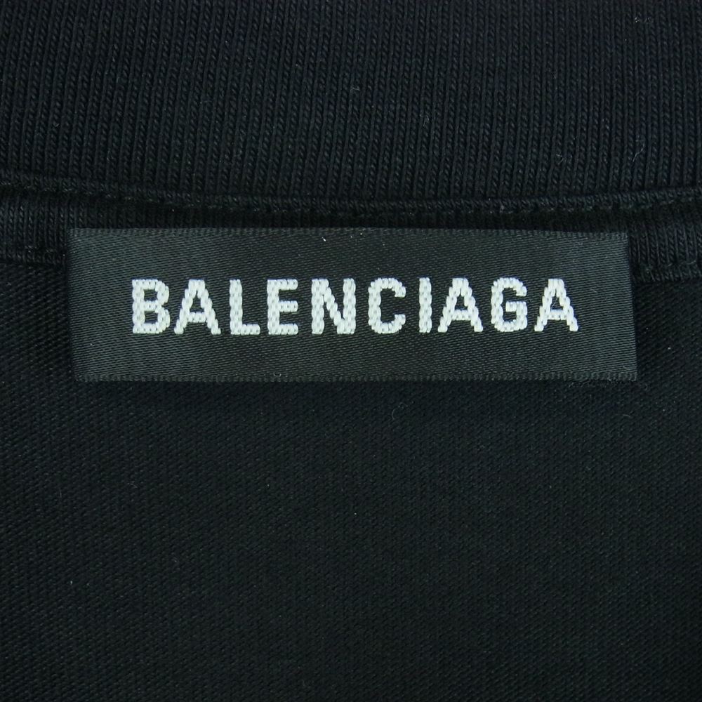 BALENCIAGA バレンシアガ 半袖Ｔシャツ 21SS 612966 TIVG5 UNISEX LOGO